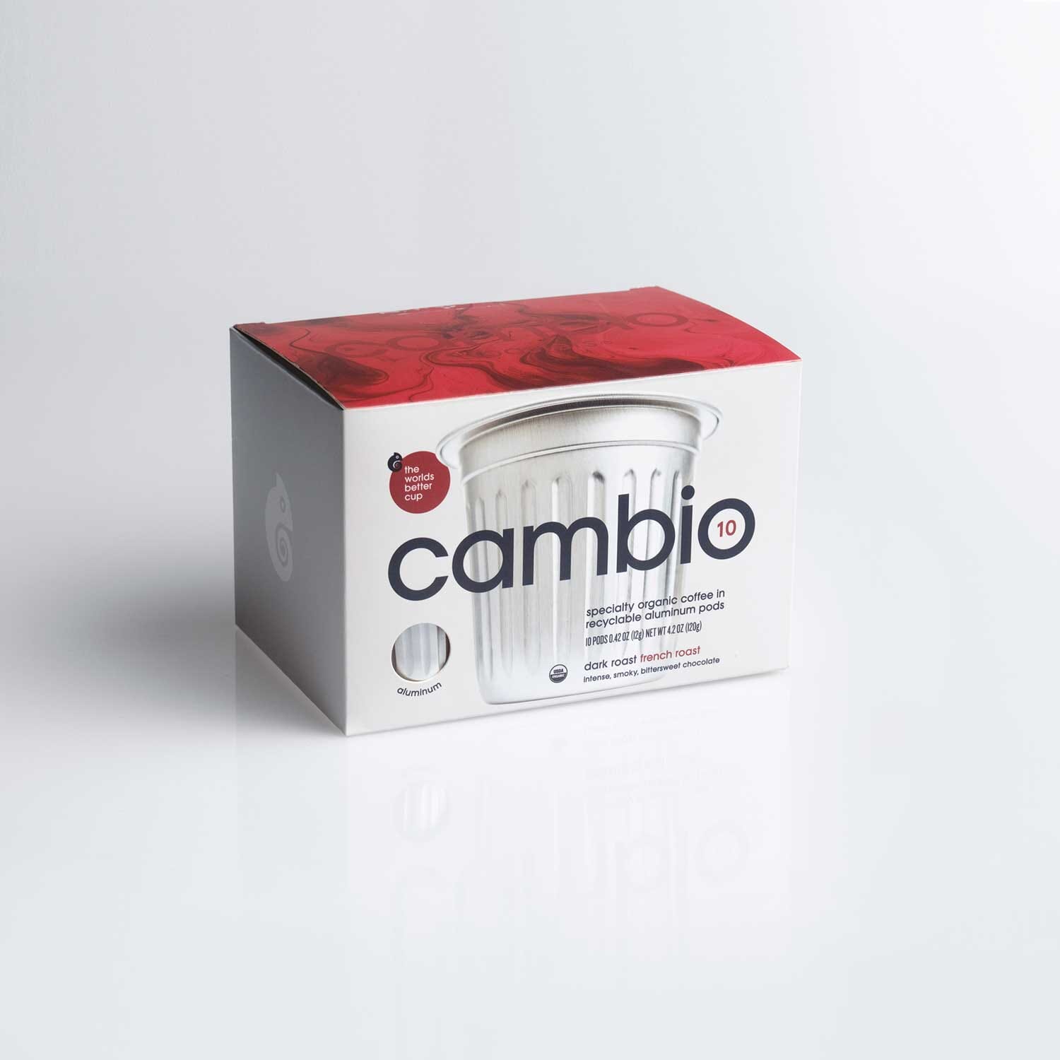 Cambio French Roast coffee pods